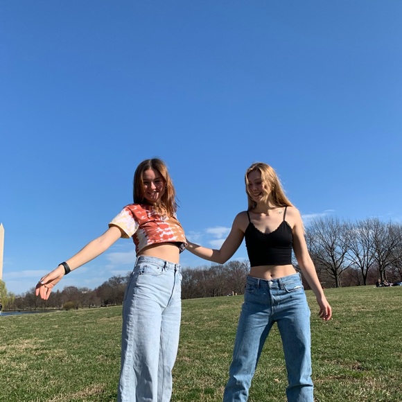 Cropped tye dye t shirt - Picture 5 of 5